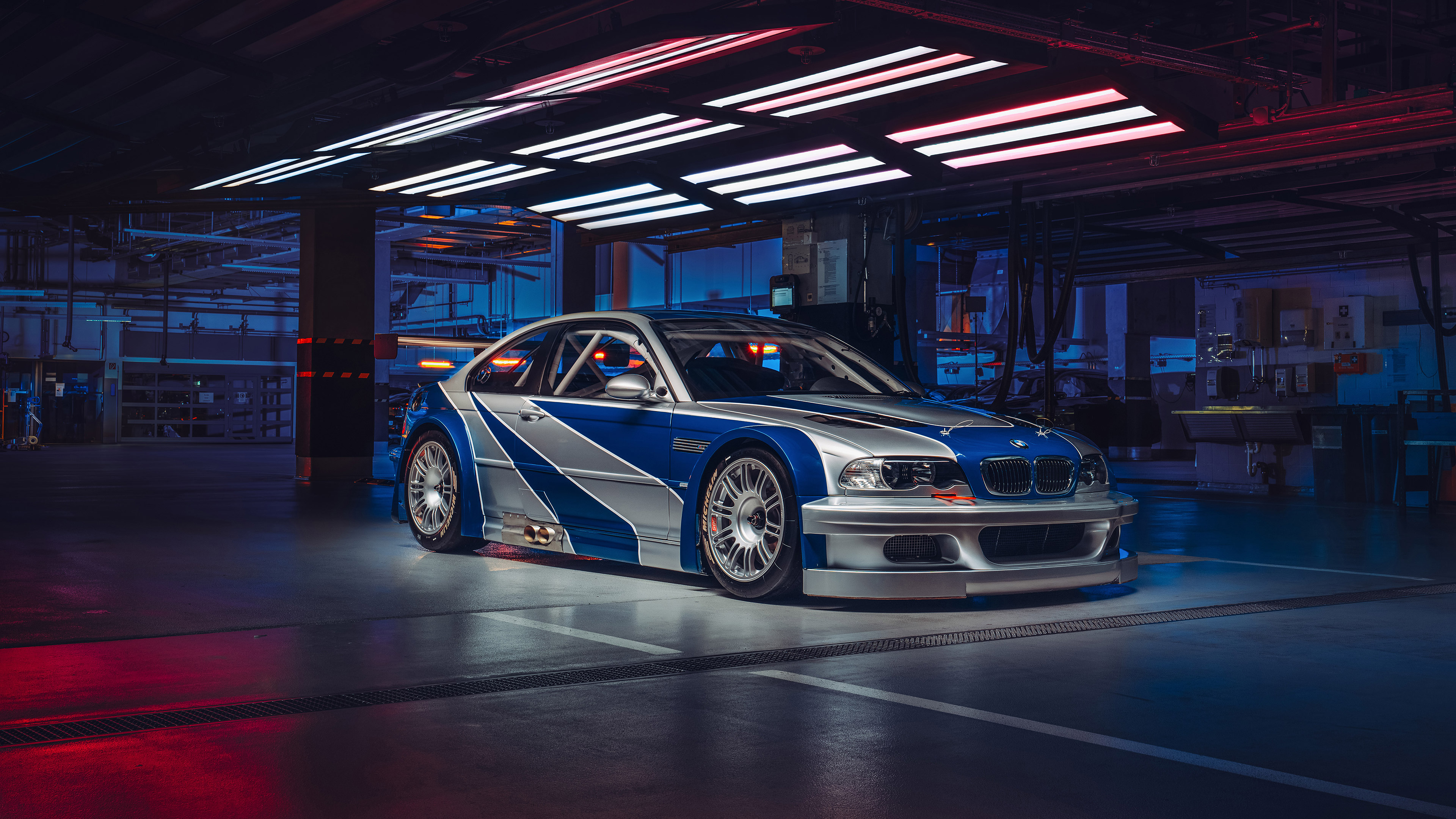 BMW M3 GTR — FRONT 3/4
