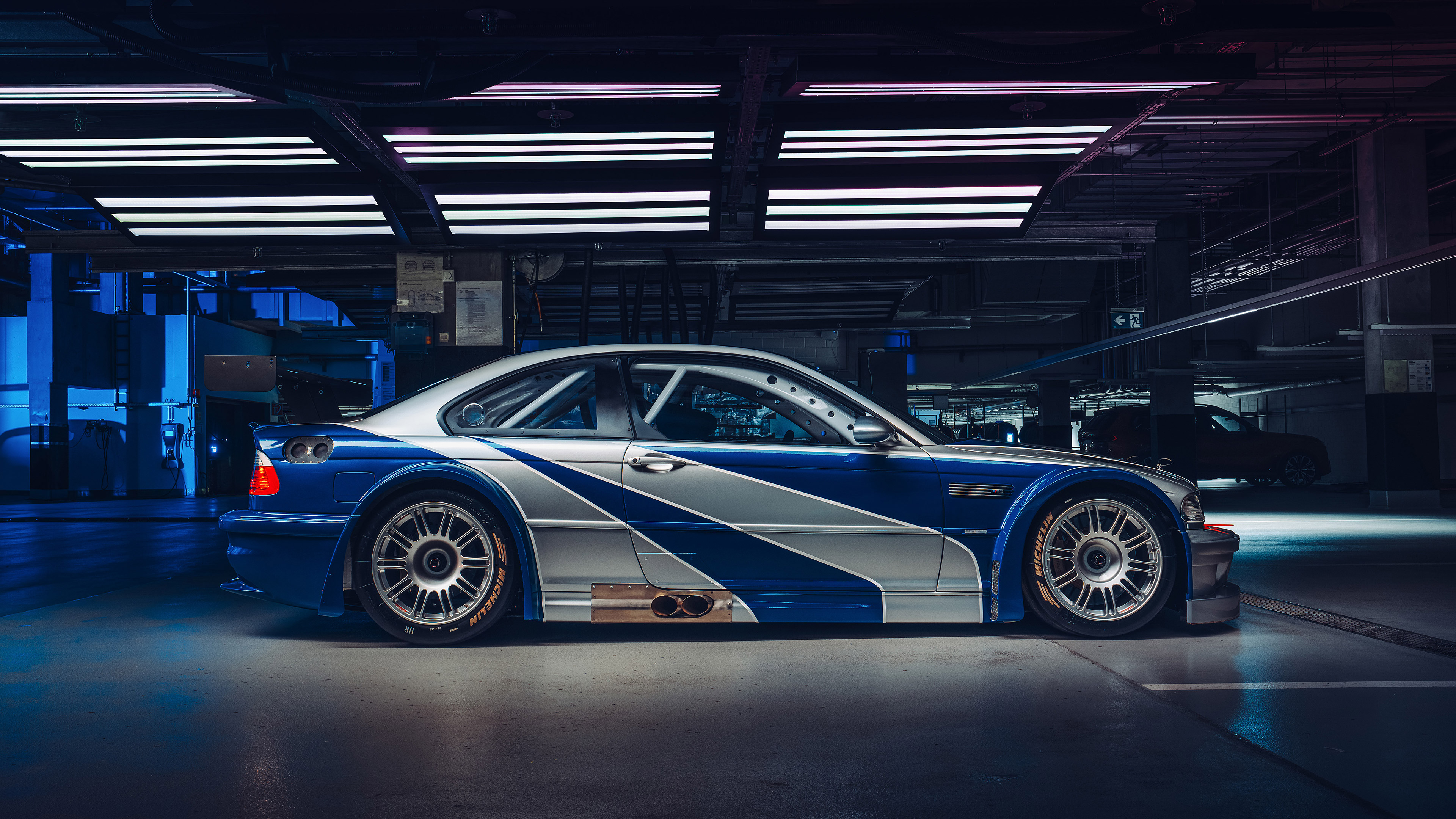 BMW M3 GTR — SIDE PROFILE